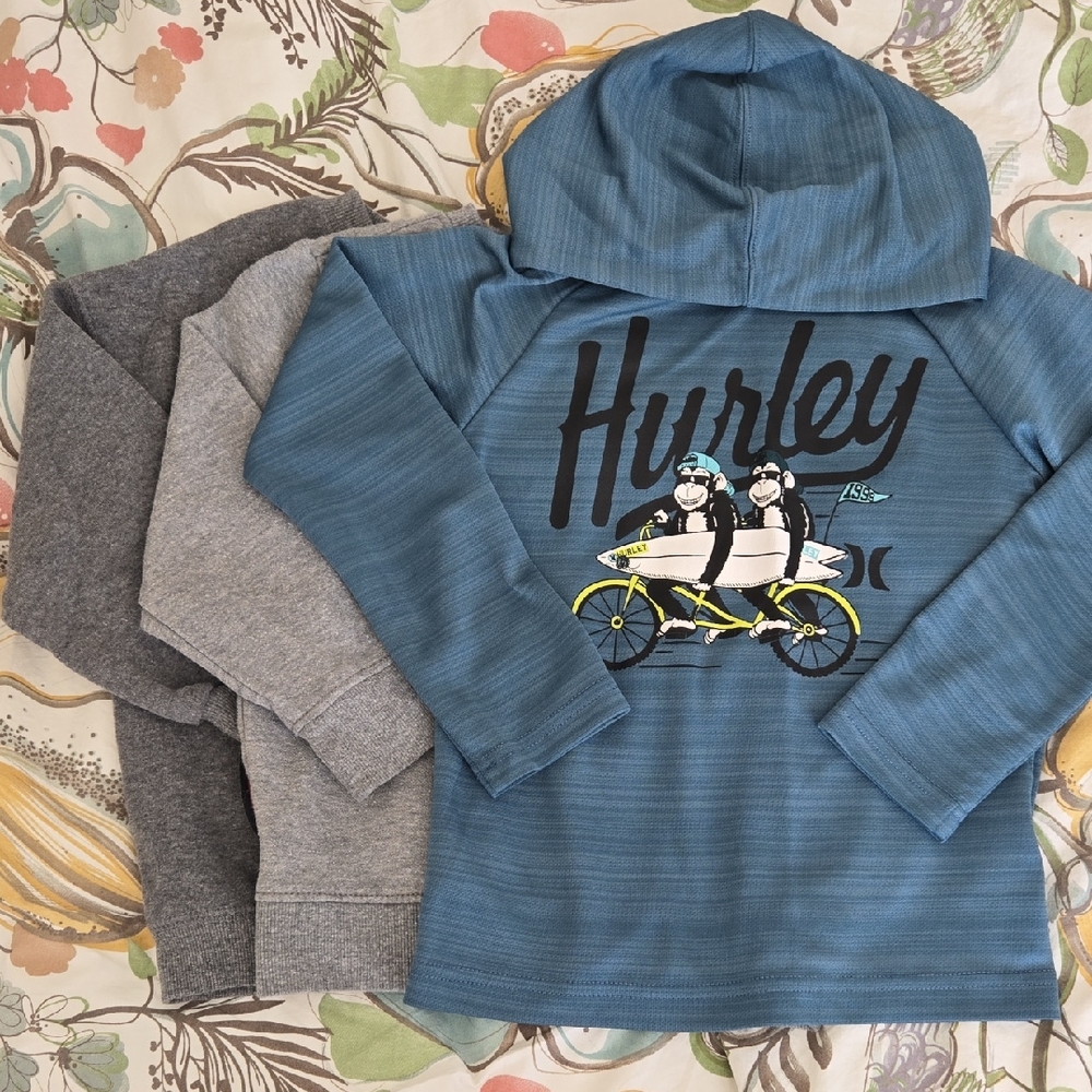 Hurley Old Navy The Rolling Stones Boys 4T Sweatshirt Bundle